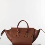 Celine Tan Natural Calfskin Mini Tie Tote Bag