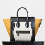 Celine Tri-color Baby Grained Calfskin/Nubuck Mini Luggage Bag