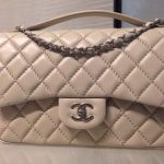 Chanel Light Beige Easy Carry Large Bag