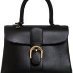 Delvaux Black Brillant MM Bag