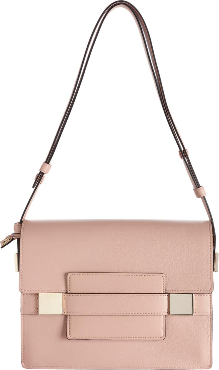 Madame mini leather handbag Delvaux Beige in Leather - 9650873