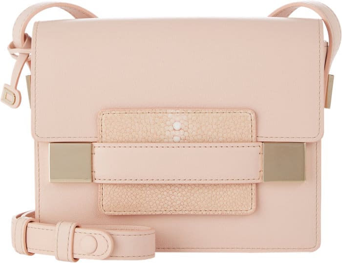 DELVAUX Vernis Mini Madame Crossbody Rose Candy 1258784