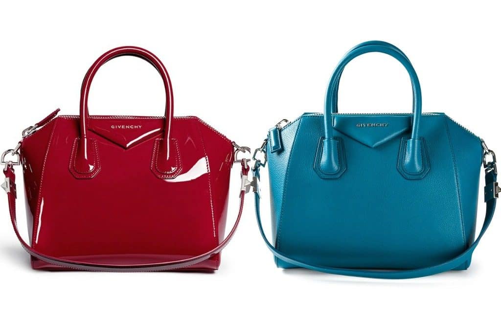 Modeled the Givenchy Antigona Small Bag Versus Antigona Mini Bag - Spotted  Fashion