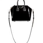 Givenchy Black Patent Antigona Mini Bag
