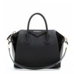 Givenchy Black Patent/Matte Leather Antigona Small Bag