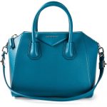 Givenchy Petrol Blue Antigona Medium Bag