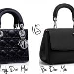 Lady Dior Mini Vs Be Dior Mini