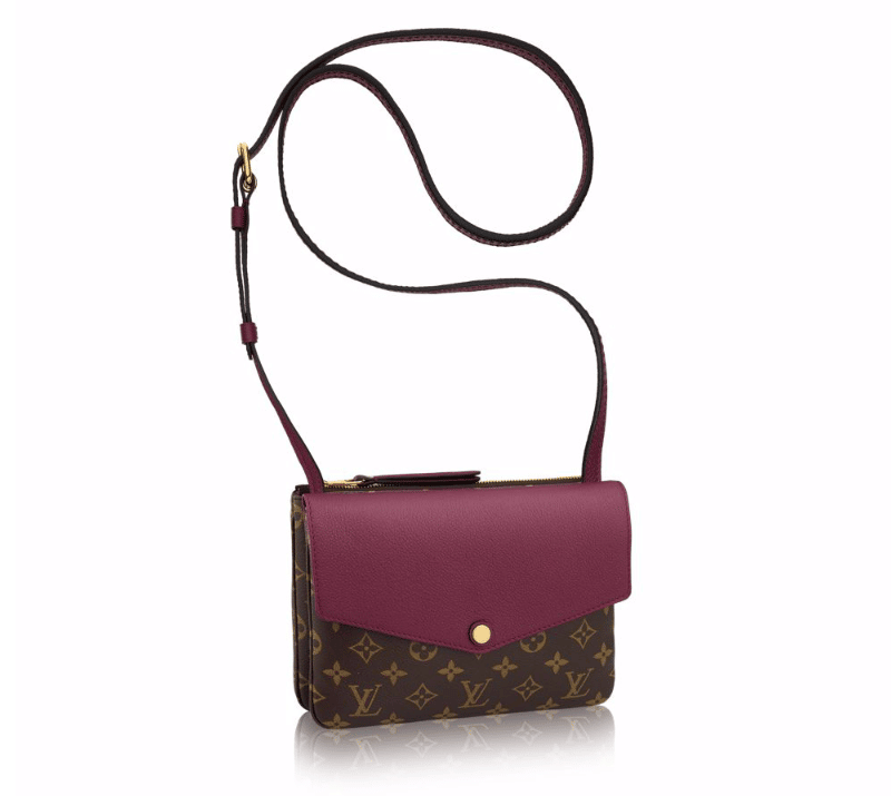 Authentic Louis Vuitton Twice Twinset Empreinte Crossbody Handbag