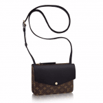 Louis Vuitton Noir Monogram Canvas Twinset Bag