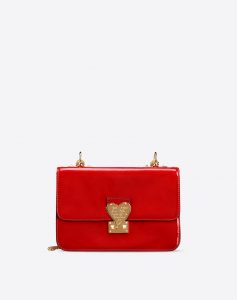 Valentino Red L'amour Flap Bag