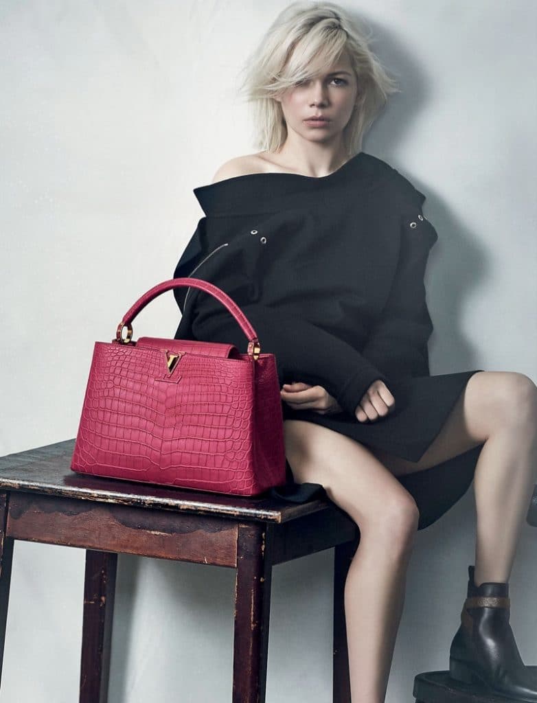 Michelle Williams Spring 2015 Capucines Ad Campaign