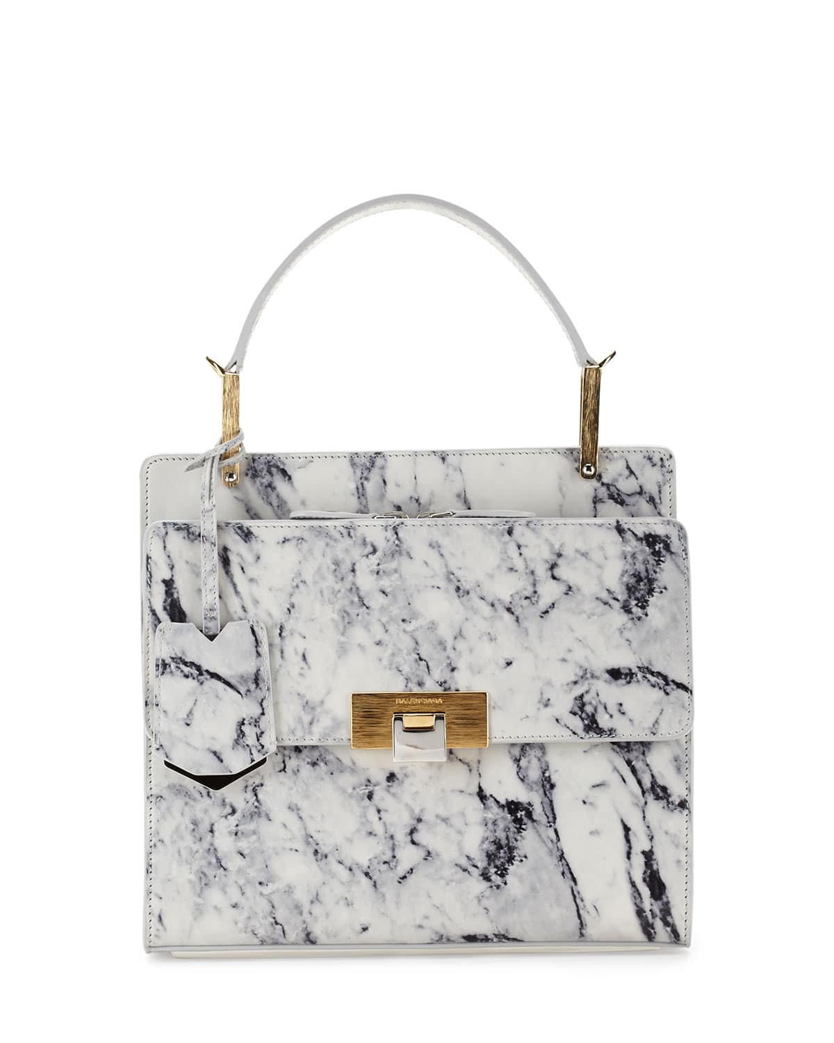 balenciaga cabas marble