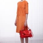 Bottega Veneta Red Tote Bag - Resort 2016