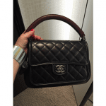 Chanel Black Prestige Flap Large Bag