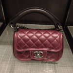 Chanel Burgundy Prestige Flap Small Bag