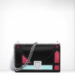 Dior Black with Sequins Diorama Mini Bag