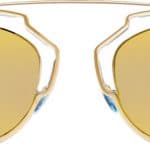 Dior Crystal/Gold So Real Sunglasses