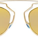 Dior Crystal/Gold So Real Sunglasses