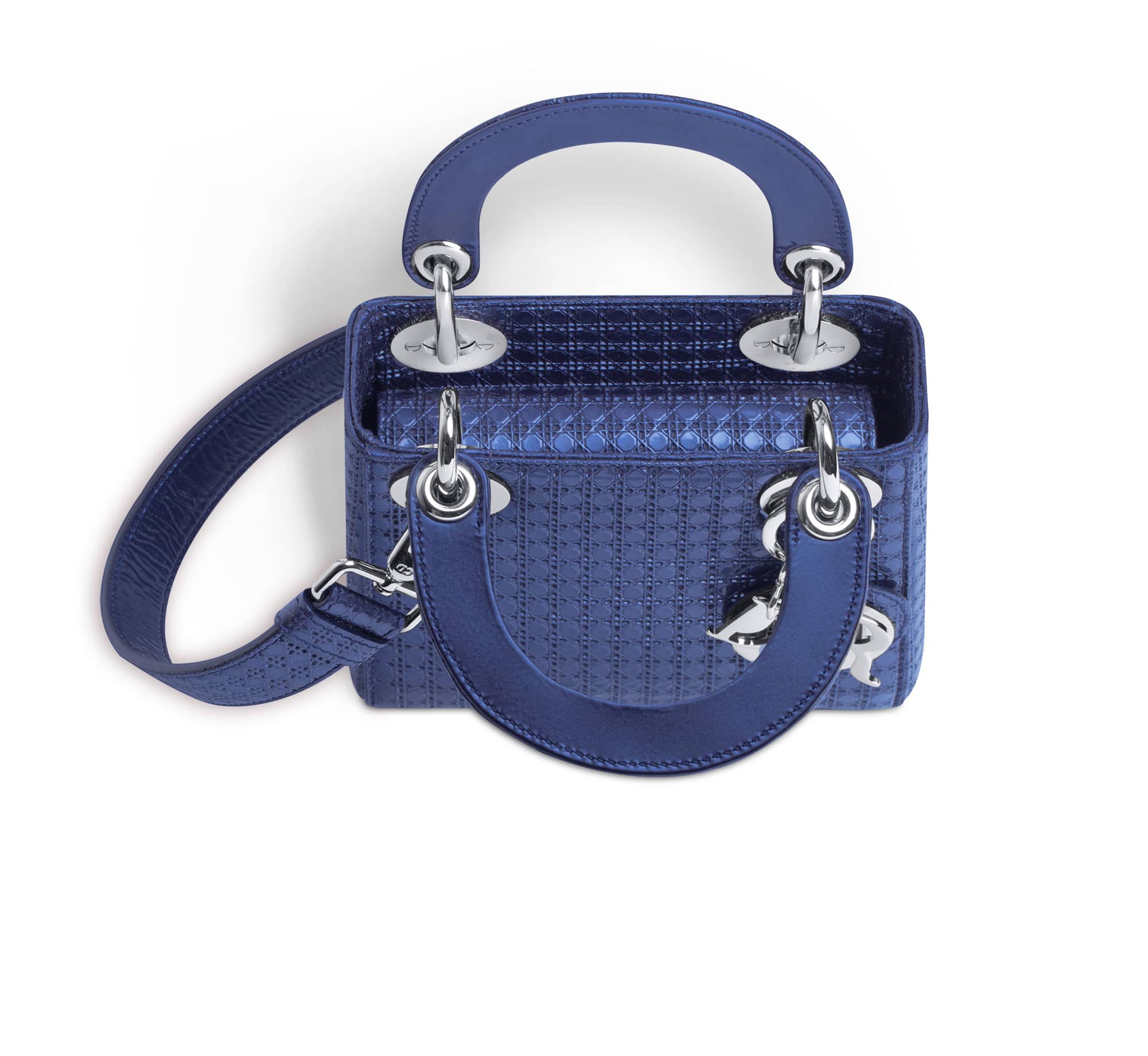 Dior Lady Dior Micro Lambskin Top Handle Bag (Top Handle)