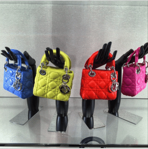 Dior Multiple Color Lady Dior Micro Bags