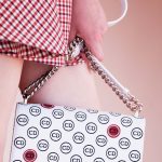 Dior White Logo Patterned Diorama Bag - Cruise 2016