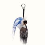 Fendi Blue Mini Karlito Bag Charm