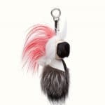 Fendi Pink Karlito Bag Charm