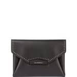 Givenchy Black Studded Antigona Clutch Bag