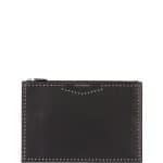 Givenchy Black Studded Antigona Zipped Clutch Bag