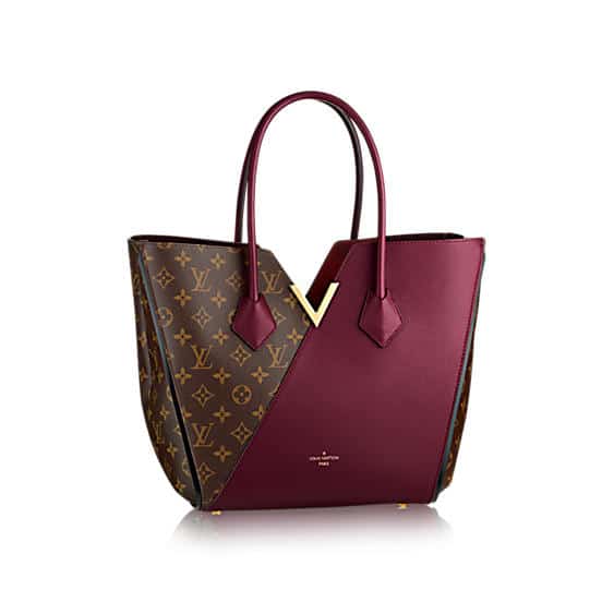 LOUIS VUITTON Kimono Monogram Leather Tote Bag Brown/Black