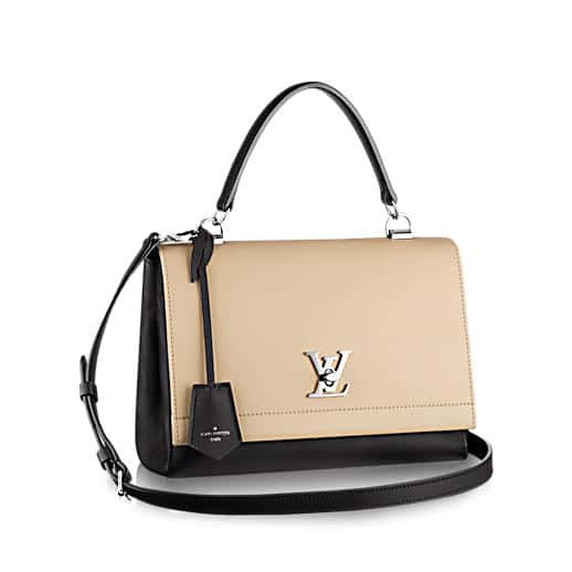 Louis Vuitton Vanille Noir Lockme II Bag