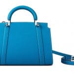 Moynat Blue Petite Ballerine Bag