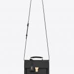 Saint Laurent Black High School Satchel Medium Bag