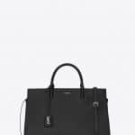 Saint Laurent Black Saint Germain Cabas Medium Bag