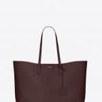 Saint Laurent Bordeaux Shopping Tote Large Bag