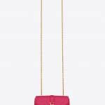 Saint Laurent Lipstick Fuchsia Matelasse Monogram Satchel Baby Bag