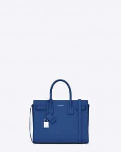Saint Laurent Royal Blue Sac De Jour Baby Bag