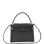 Valentino Black My Rockstud Top Handle Bag