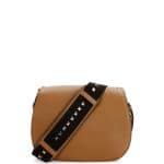 Valentino Light Brown Band Rockstud Messenger Bag