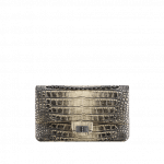 Chanel Grey/White Alligator 2.55 Reissue 225 Flap Bag