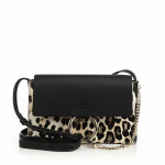 Chloe Leopard Print Calf Hair/Leather Faye Small Bag