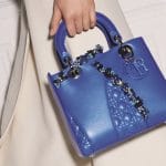 Dior Blue Special Edition Lady Dior Bag