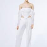 Givenchy White Top and Pants - Resort 2016