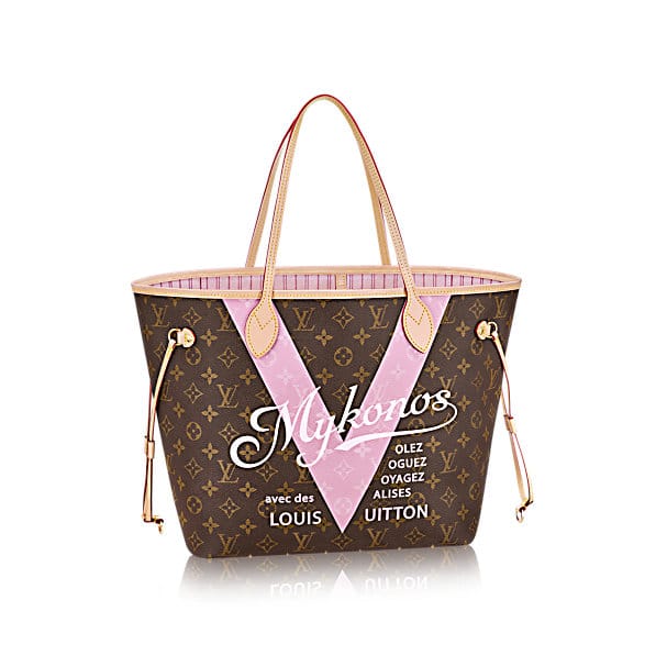 Louis Vuitton Cities Limited Edition &#39;V&#39; Neverfull Bags released for June 1st | Spotted Fashion