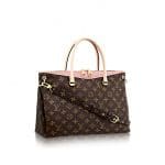 Louis Vuitton Rose Ballerine Monogram Canvas Pallas Bag