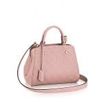 Louis Vuitton Rose Ballerine Monogram Empreinte Montaigne BB Bag