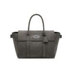 Mulberry Mole Grey Croc Printed Bayswater Buckle Bag