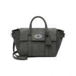 Mulberry Mole Grey Croc Printed Bayswater Buckle Mini Bag