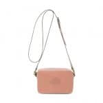 Mulberry Rose Petal Blossom Pochette with Strap Bag