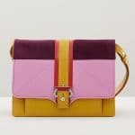 Paula Cademartori Ocher/Velvet Rose/Plum/Red Caroline Bag